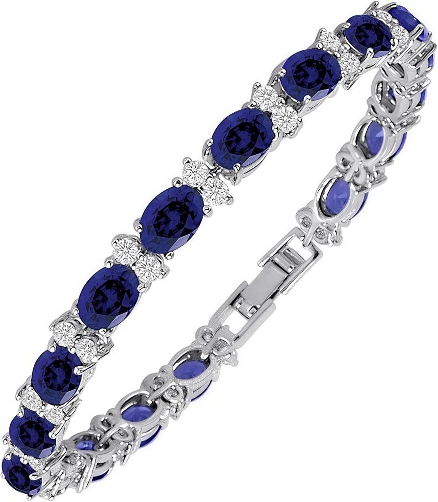 2026 Colorful Crystal Bracelet AAA Zircon Bracelet European and American Style Temperament Versatile Women's Jewelry