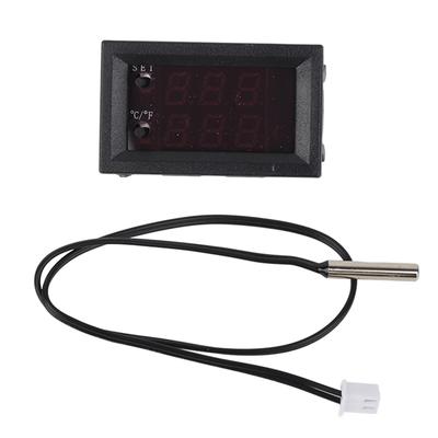 Dijital Ekran Mikrobilgisayar Termostat Sıcaklık Kontrol Cihazı Anahtarı Sensörlü DC12V