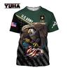 The Latest US Marine Corps Suit Soldier Camouflage 3D Printed Street  Summer Casual Fashion Men Short Sleeved Round Neck T-shirt