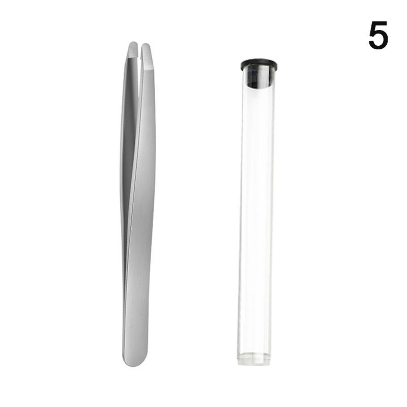 Professionelle Pinzette mit breiter Spitze zum Haarezupfen für Frauen und Männer, verdicktes Edelstahl-Bartpflege-Werkzeug