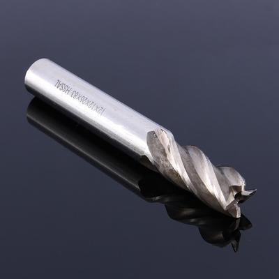 High Quality 4mm-12mm HSS CNC Straight Shank 4 Flute End Mill Cutter Drill Bit