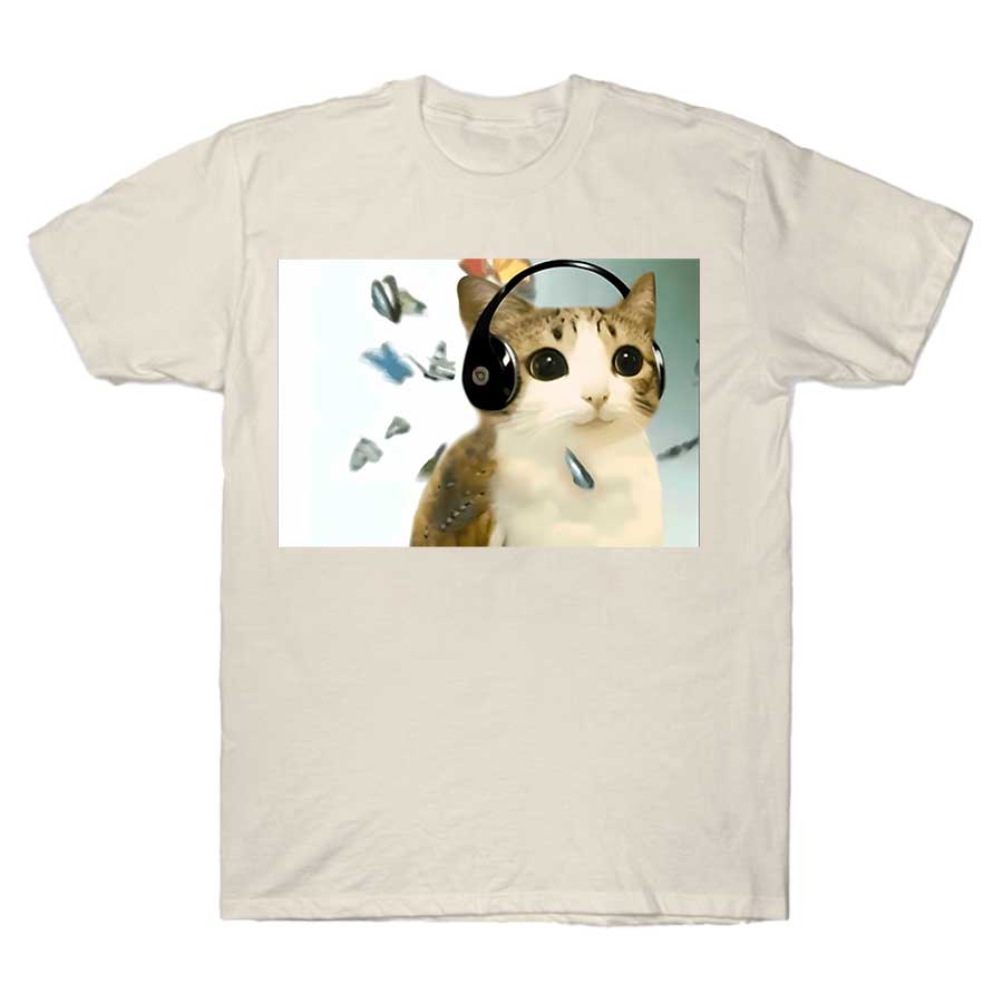Katze Eule Verfluchtes Internet Meowl Meme T-Shirt Für Männer Frauen T-Shirts Kurzarm Oberteile 1012-2