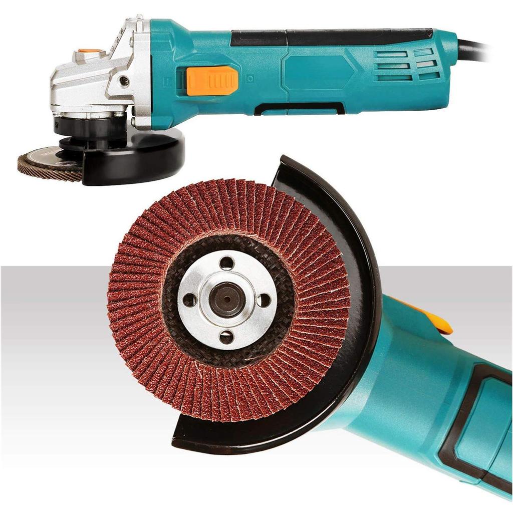 Nisorpa Spark Disc pro broušení brusným papírem 115 mm Včetně ventilového zámku Broušení mopem a lamel pro 25dílnou brusku, brusku, kotouč, A#120 mm, Průměr,