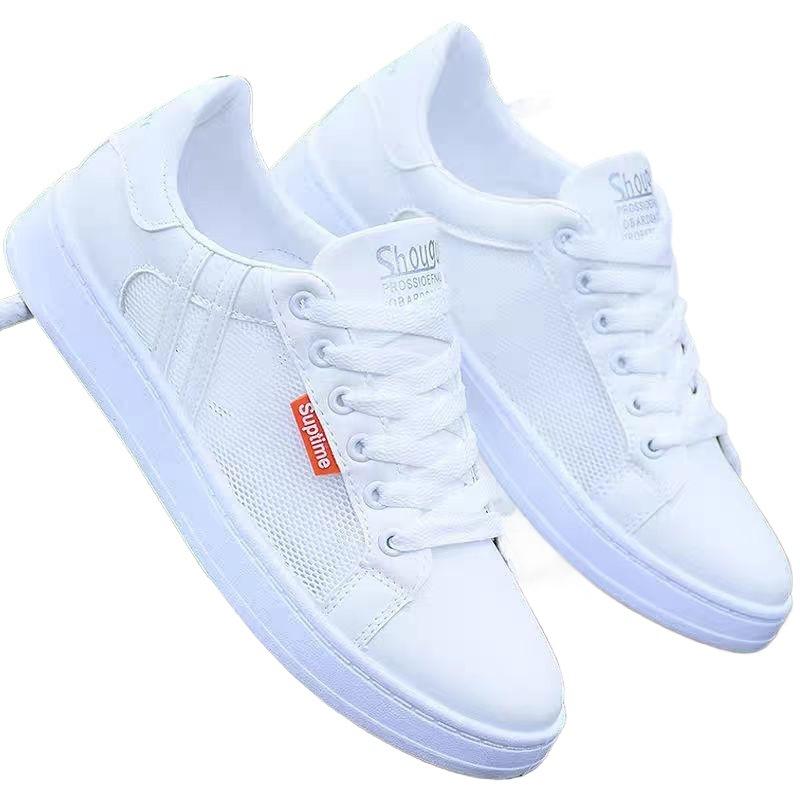 Comfortable fit breathable board shoes summer new net shoes trendy shoes student sports and leisure shoes