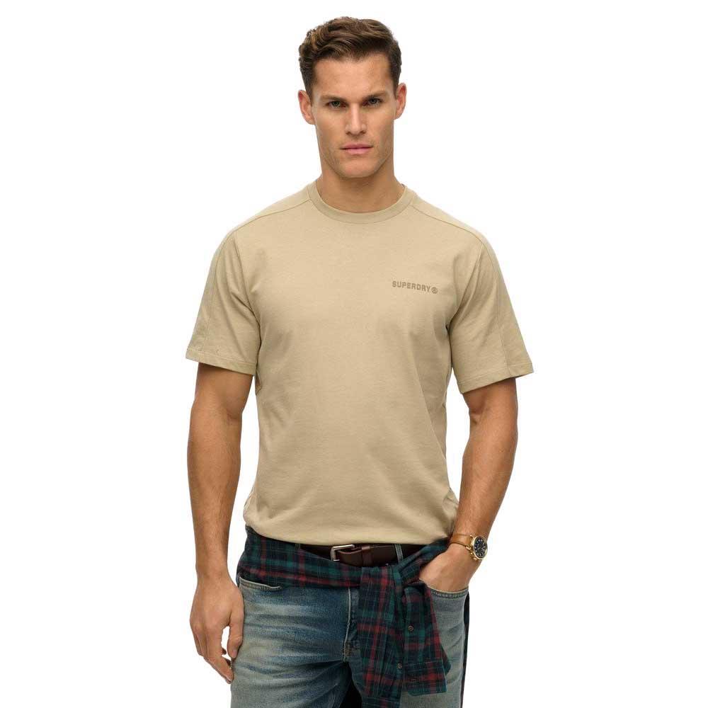 Superdry Braun T-Shirt Tech - Bild 3