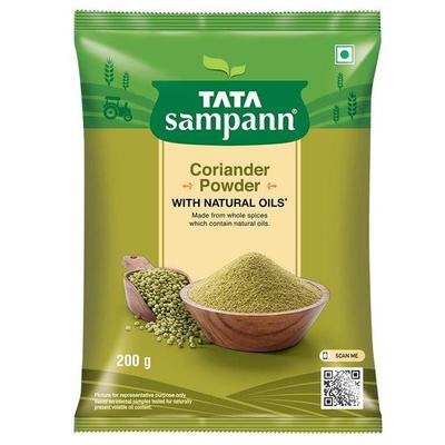 TATA Sampann Coriander Powder, 200 Gm Cilantro Box