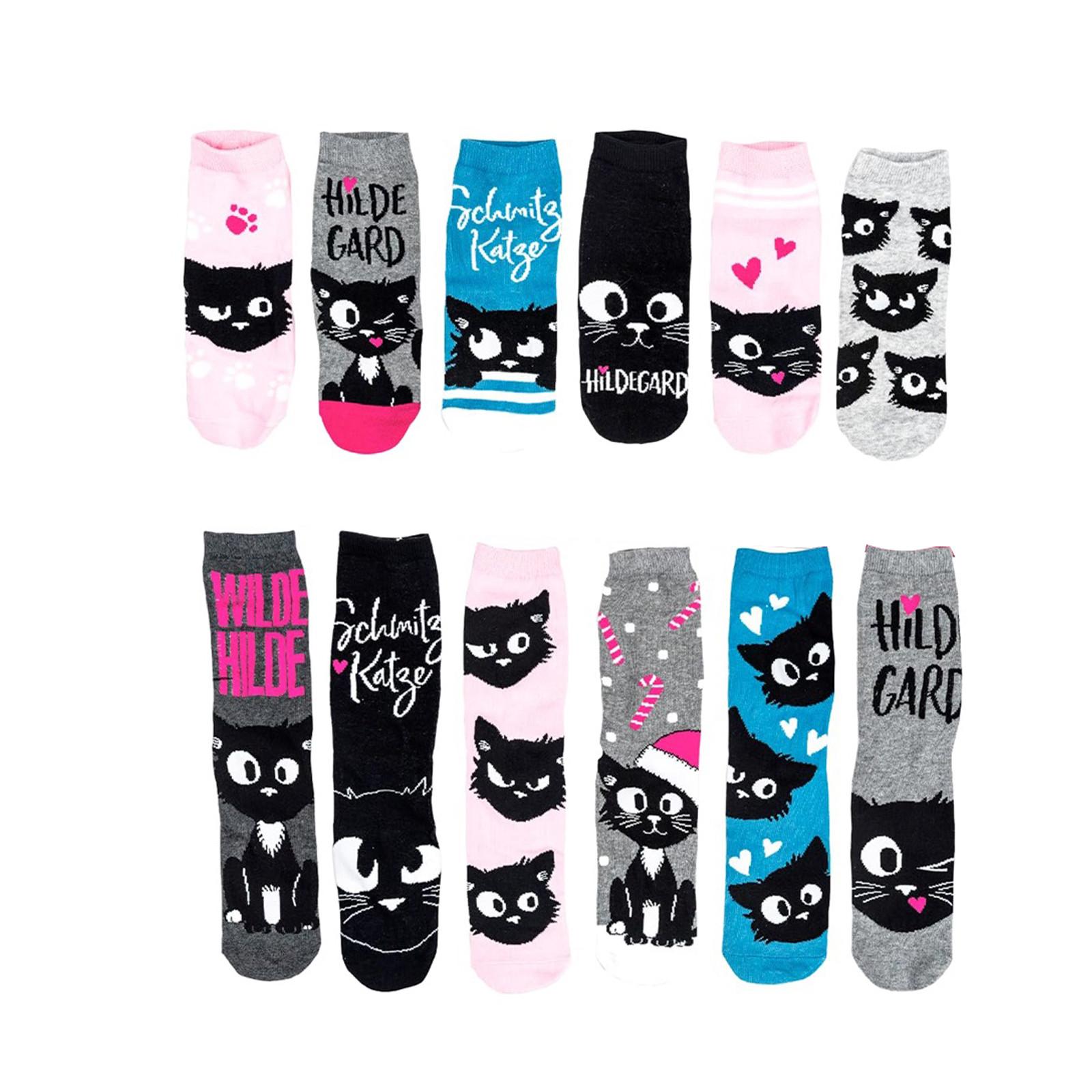 

Advent Calendar With 12 Pairs Of Socks Size 38-43 For Women Christmas Calendar With Long Socks Multicoloured One Size