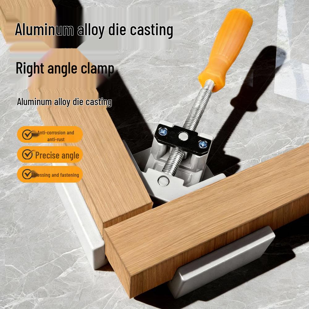 Multi-functional Right Angle Clamp for Woodworking, Glass, and Picture Frames