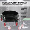 Universal Car Wash Bucket with Pulley Base - Car Cleaning Tool