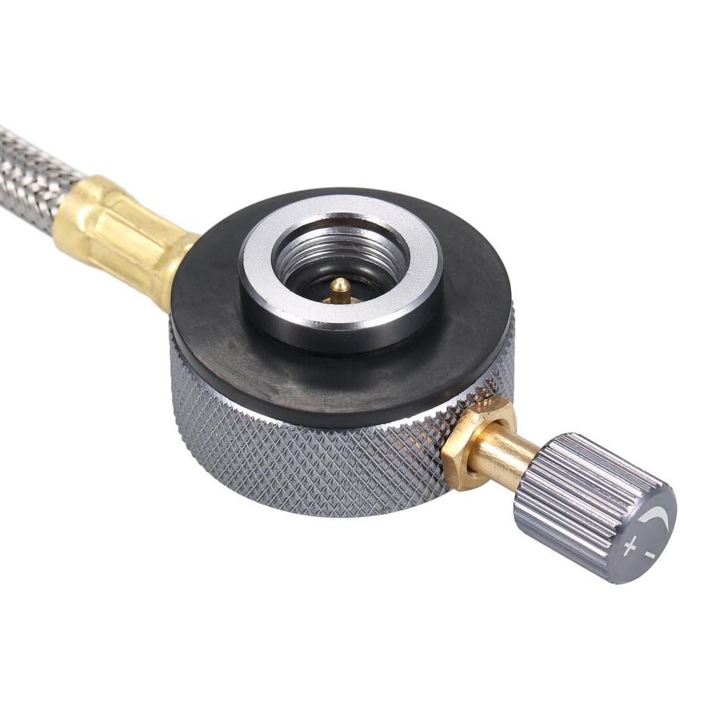 6800W Camping Gas Stove Folding 3 Burners Piezo Ignition Backpacking Stove Outdoor Cooking Stove Furnace for Camping Hiking