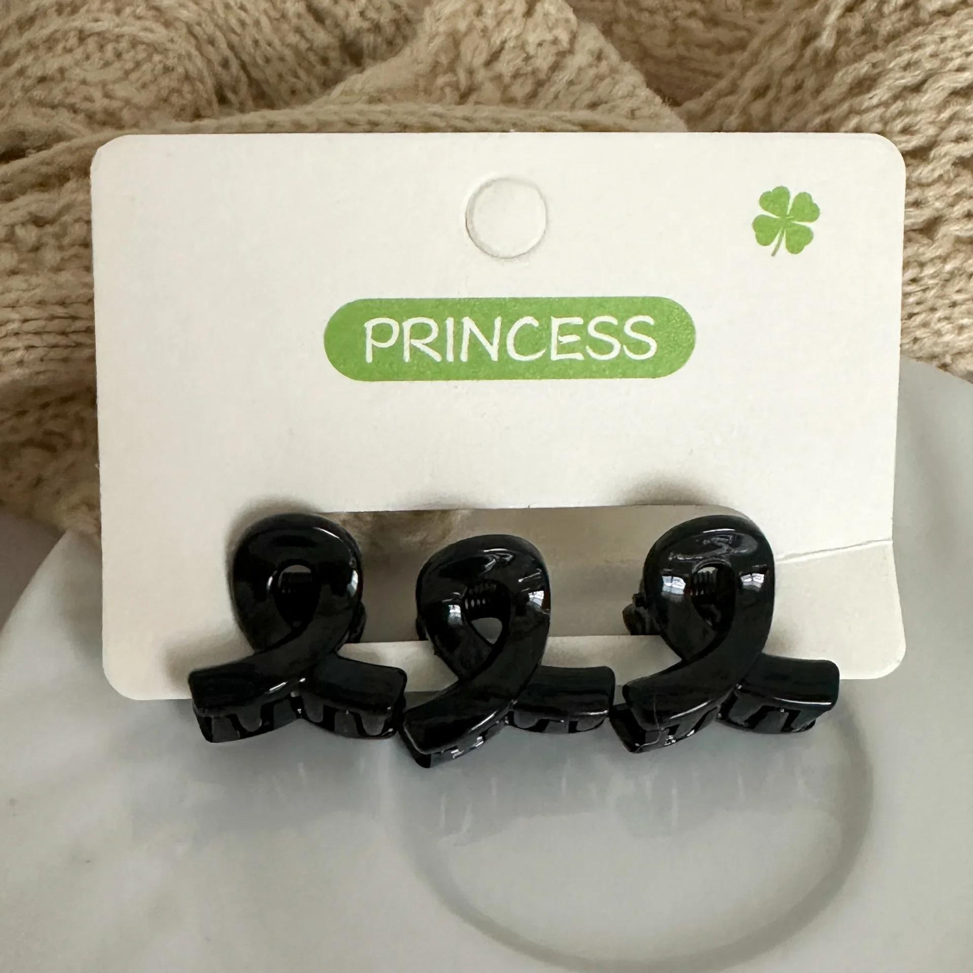 

3 шт. Корейские маленькие красочные мини-зажимы-крабики для волос для женщин, девочек, детей, детская повязка на голову для умывания, аксессуары для волос, головные уборы