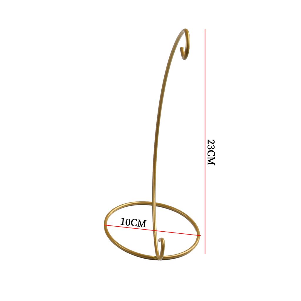 Display Iron Stand Iron Stand Ornament Hanging Display 5/10pcs Ornament Hanging Display Stand Simple Christmas Iron stand