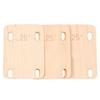 Electric Guitar Neck Shim Maple Wood Neck Shim Spacer Instrument Accessory for Replacement 3pcs