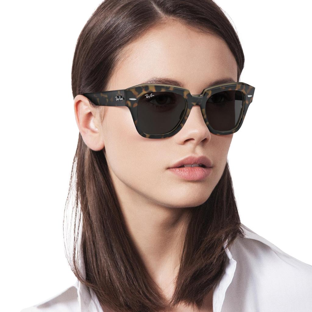 Sunglasses 0RB2186 STATE STREET 1292B1 DARK GREY 49 Ray-Ban