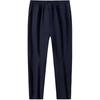 Anta Champion All-Weather Series Comfortable Simple Solid Color Casual Pants Men Bottoms Deep-Night-Blue 152440314-1
