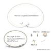 36'' Throttle Cable For Chevy Chevrolet LS1 Swap Conversion Stainless 4.8L 5.3L 6.0L 5.7L Engine 1999-2007 Silver