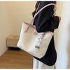 Damen 2024 Casual Tote Bag mit großem Fassungsvermögen für Arbeit und Studium