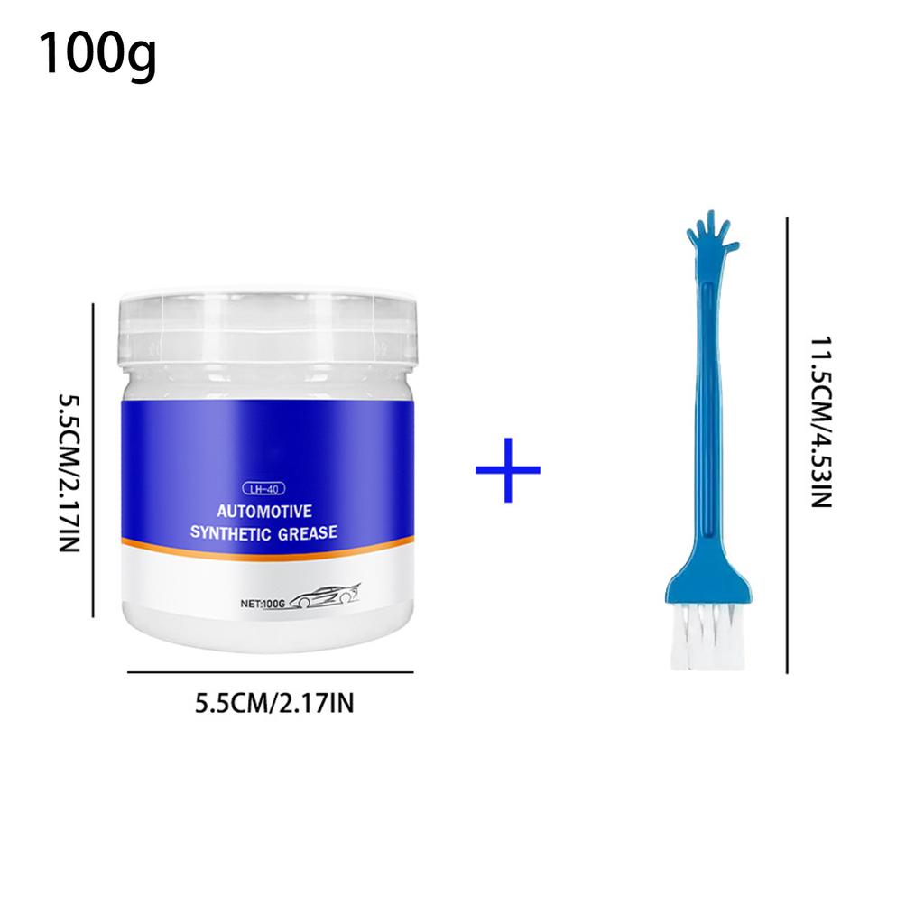 100g Car Sunroof Track Lubricating Grease Door Abnormal Noise Antirust Oil  for Window Trailer Motorcycle Bike Wheel Bearing
