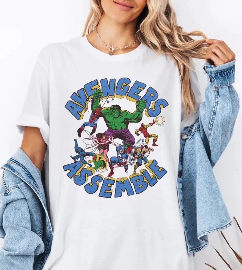 Avengers Shirt Superhero Squad TShirt land Avengers S