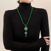 New Chinese high-end sweater chain autumn and winter versatile high-end necklace jewelry accessories clothes pendants, pendants