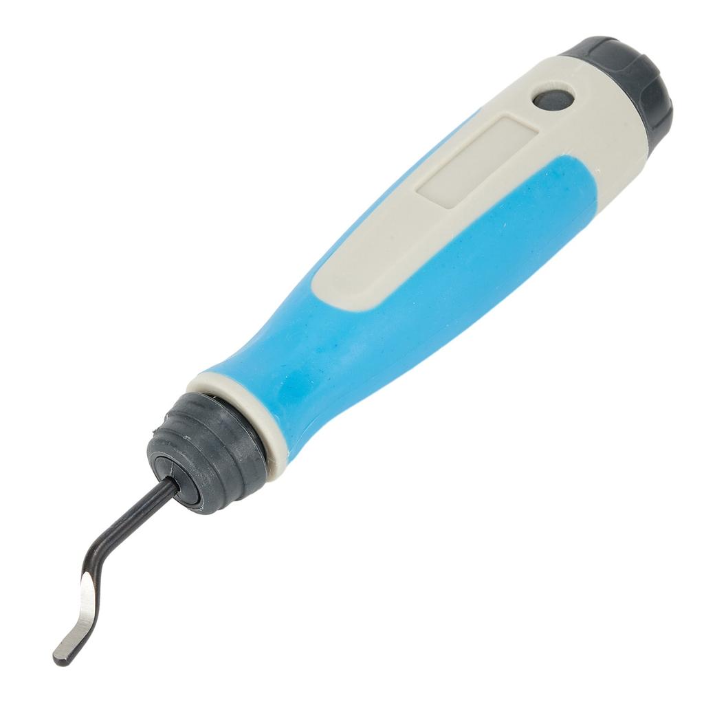 High Quality Nice Portable Pratical Deburring Tool Burr Scraper Rubber Blue Deburring Handle 1 PC Blade Ergonomic