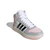 Adidas Hoops 2.0 Mid 'White Pink Black' Women's FV2737