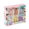Cartoon Vinyl Bunny Animal Squeezing And Calling Soft Plastic Water Toys Baby Bath Toys 6 Pieces