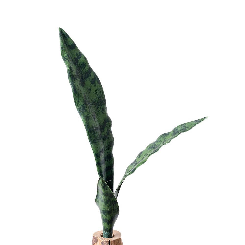 Kreative Grüne Künstliche Schlangenpflanze Foto Requisiten Weiches PVC Simulation Gras Handwerk Orchideen Gras Geschenk