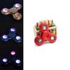 Premium Quality Led Light-up Flashing Fidget Tri-spinner For Anxiety And Stress Relief