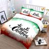 Merry Christmas Antler Design Bedding Duvet Cover Set Duvet Cover Pillowcases  (1*Duvet Cover 2*Pillowcases, Without Duvet Insert)