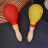 2Pcs Professional Pair Maracas Shakers Rattles Sand Hammer Percussion Instrument Musical Toy For KTV Party