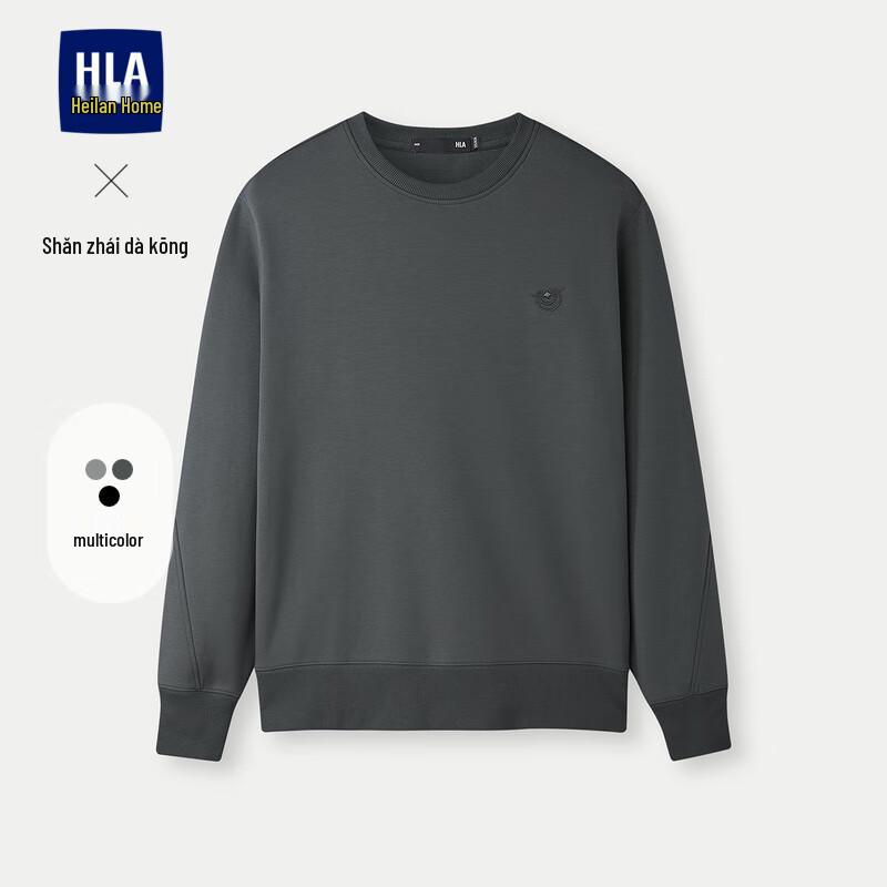 

HLA Men s Aerospace Series Embroidered Crewneck Sweatshirt 3XL