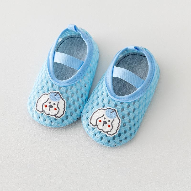 Calcetines de bebé para niños y niñas con dibujos animados, primeros pasos, antideslizantes, suela suave, para interiores