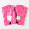 Women's Half-Finger Steel Pole Dance Gloves for Nightclub and Fashion Shows