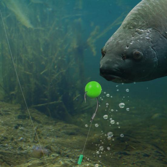 20/25Pcs Outdoor Fishing Fake Bait Easy Installation Luminous Beans Silicone Beads Fishing Lure Easy-to-Carry Fishing Gear