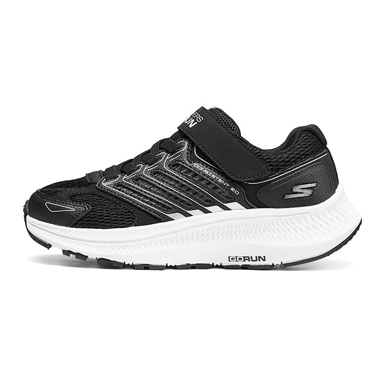 Skechers Удобные Универсальные Дышащие Низкие Подростковые Повседневные Кроссовки Подростковые Повседневные Кроссовки Черный 405047L-BKSL 27.5