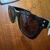 Used DIESEL Children's Sunglasses Black/Mint with Case