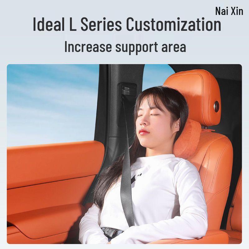 Car Comfort Headrest: Soft Neck Support Pillow for Ideal L9/L8/L7/L6/MEGA/ONE