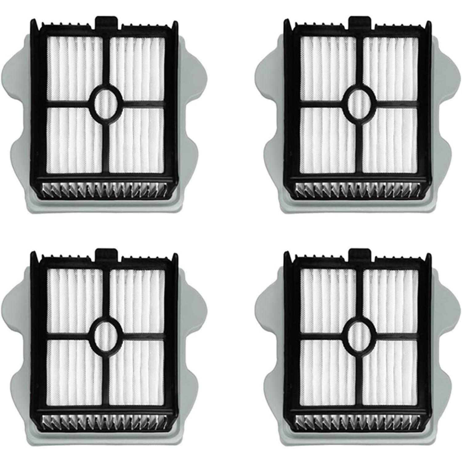 Mop Vacuum Replacement Parts for Roborock Dyad Pro/Combo/A10 PLUS Cordless Wet Dry Vacuum Cleaner - 1 Long Main Roller, 2 Short Rollers 4-Pack
