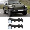 2PCS Hasp Closure Rubber T Handle Hasp Flex Draw Latch Rubber Hood Catch Vehicle Engine Hood