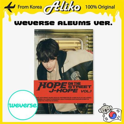 J-Hoffnung (Bts) „HOPE ON THE STREET VOL.1“ (Weverse Alben ver.)