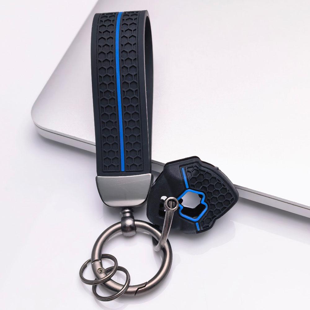 Key Case Cover for Suzuki GSX-R600 GSX-R750 GSX-R1000 Hayabusa GSX250R Katana DL250 V-Strom Protective Accessory Key Fob Protection