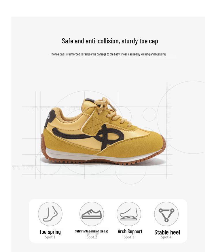 ABCkids Spring 2026 Mesh Casual Sports Shoes for Boys & Girls - Soft Sole, Trendy Dad Style.