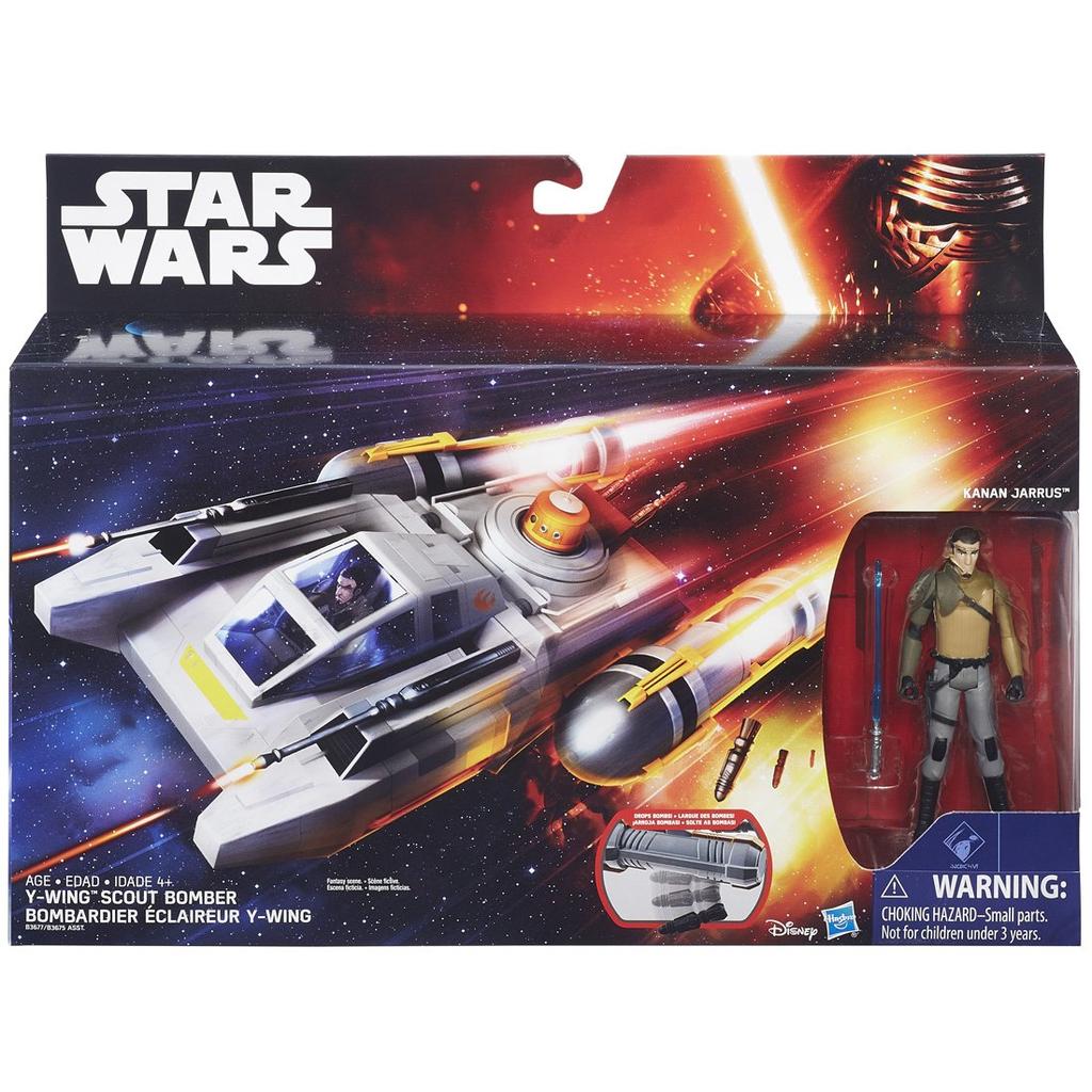 Star Wars Rebels DX Small Vehicle Y-Wing Scout Bomber