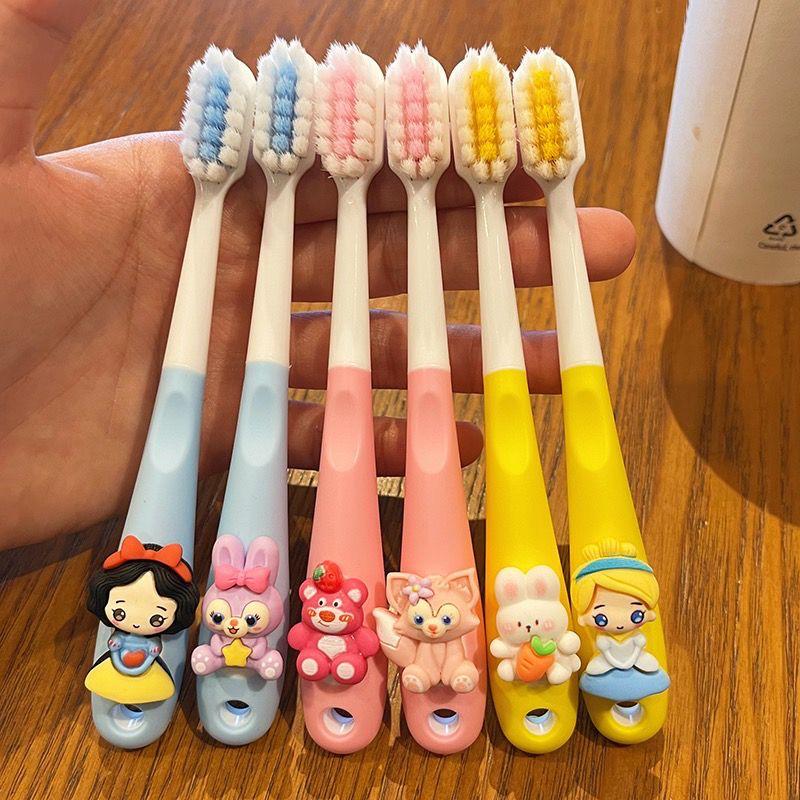 Soft Bristle Children's Toothbrush for Ages 3-12, Perfect for Oral Care and Home Use