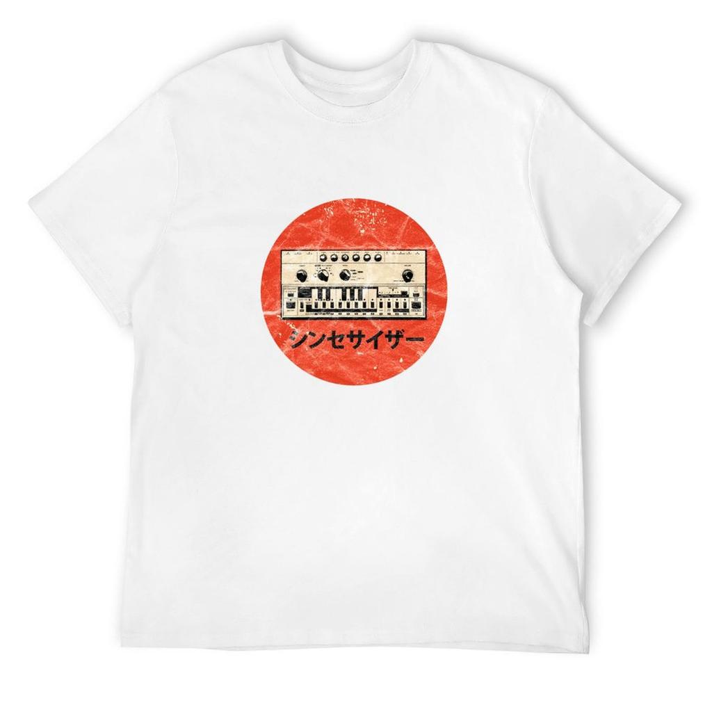 Synthesizer Analog Acid Synth Techno Japanisch ADSR Vintage Design T-Shirt
