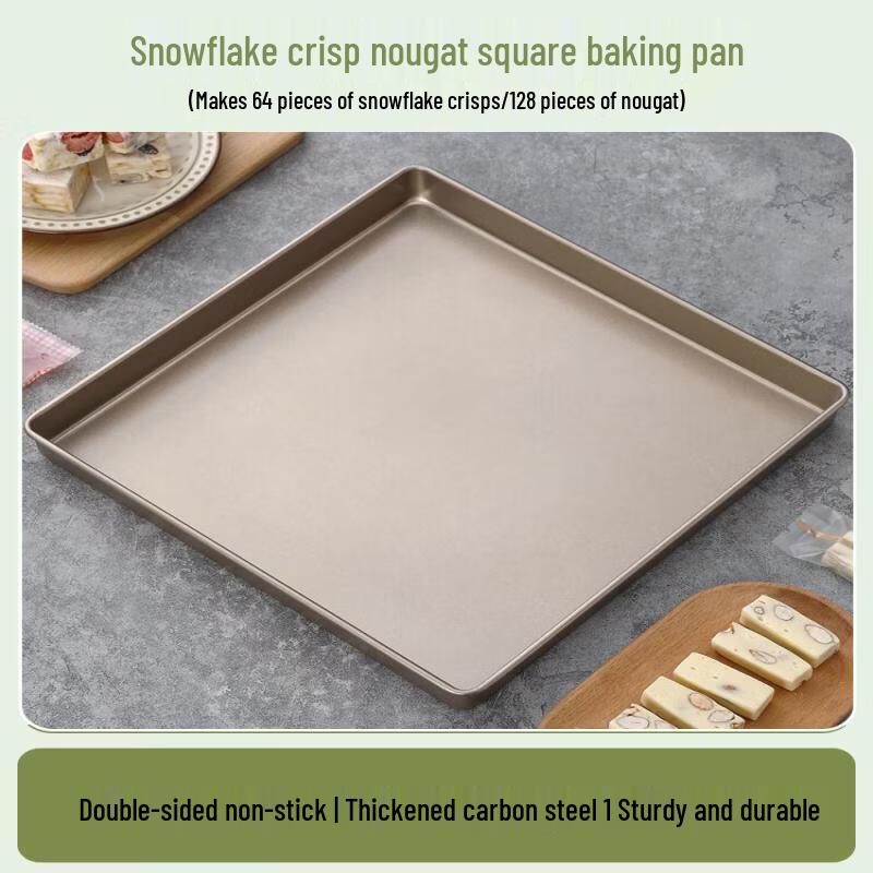 Snowflake Crisp & Nougat Baking Mold