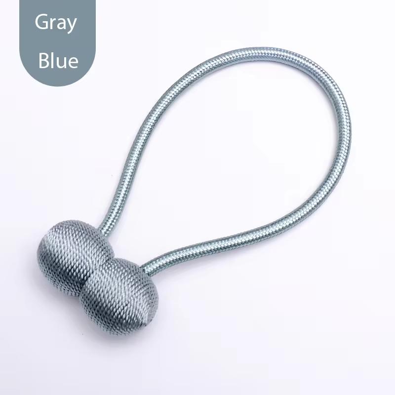 Headphone Curtain Strap with Light Luxury and High-grade Strap Magnetic Curtain Buckle Ring Bed Curtain Folding Rope Strap