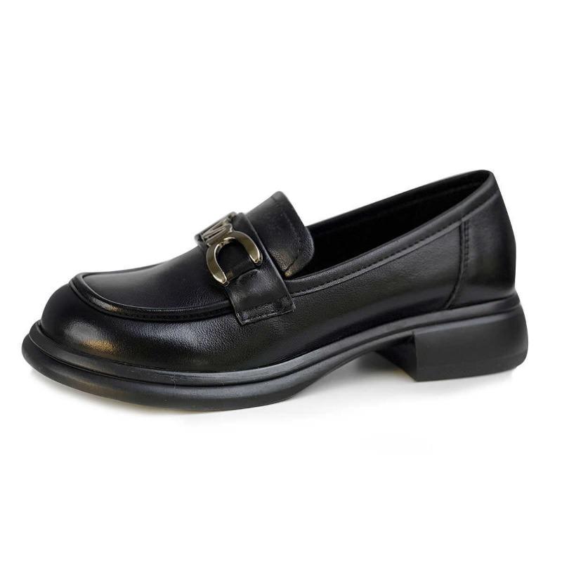 The first layer of cowhide super soft non-slip soft sole one-pedal small leather shoes comfortable casual single shoes