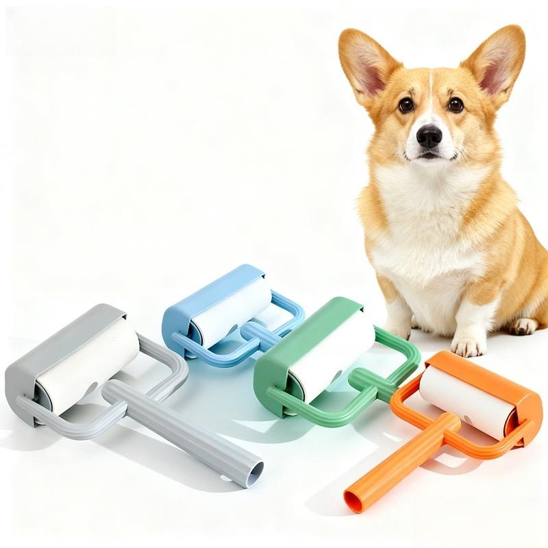 Haustierhaarentferner Bürste Entfernt Hundehaare von Sofa Teppich Kleidung Selbstreinigend Fusselhaftender Rolle Entstaubungsbürste Abnehmbar